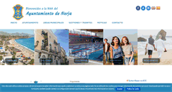 Desktop Screenshot of nerja.es